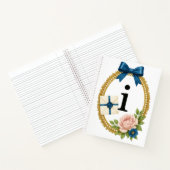 Regency Art Letter I Luxe Monogram Journaal Notitieboek (Binnen)