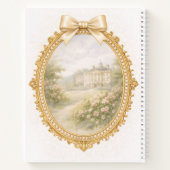 Regency Art Letter I Luxe Monogram Journaal Notitieboek (Achterkant)