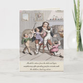 Regency Austen Grappige Moederdag Meidenreis Kaart (Voorkant)