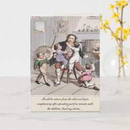Regency Austen Grappige Moederdag Meidenreis Kaart