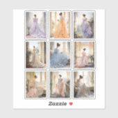 Regency Ballgown Vinyl sticker (Vel)