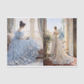 Regency Ballgown Weefsel Pagina Tissuepapier (Voorkant)