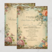 Regency Bloemenjournaal Pagina Austen Quote Kaart (Voorkant / Achterkant)