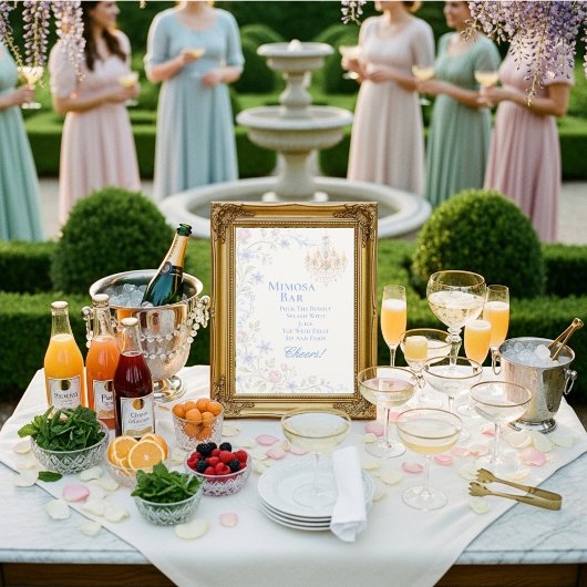 Regency Bloemstuk Mimosa Bar Bord Kaart