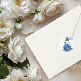 Regency Blue Rozen Bridgerton Ronde Sticker