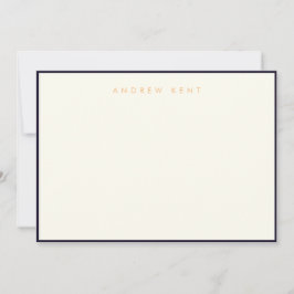 Regency Border Flat Note Kaart 5"x7" Notitiekaartje