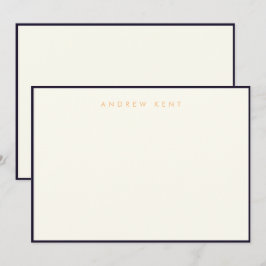 Regency Border Flat Note Kaart 5"x7" Notitiekaartje