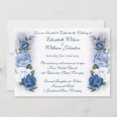 Regency Bridgerton Blue Rozen Cameo Kaart (Voorkant)