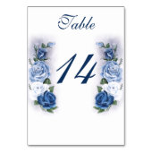 Regency Bridgerton Blue Rozen Cameo Kaart (Voorkant)