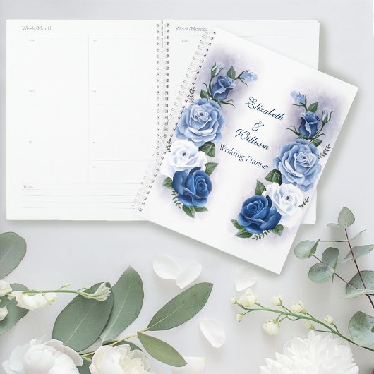 Regency Bridgerton Blue Rozen Cameo Planner