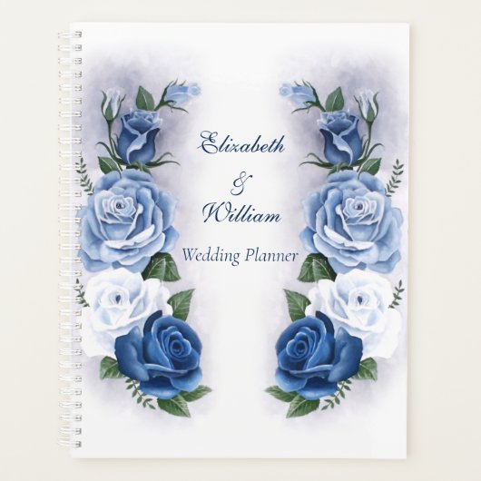 Regency Bridgerton Blue Rozen Cameo Planner (Voorkant)
