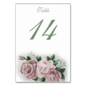 Regency Bridgerton Pink Roses Cameos Kaart (Achterkant)