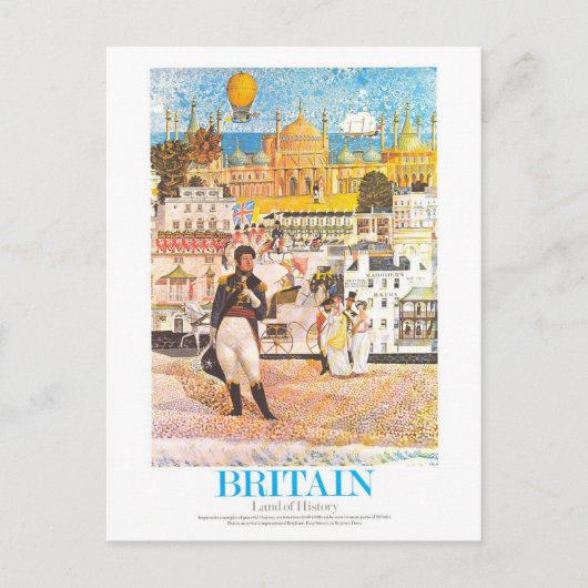  Regency Brighton Travel Poster Briefkaart (Voorkant)