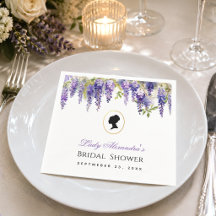 Regency Bruidsfeest Vintage Wisteria Bloemen