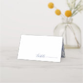 Regency Crest Monogram Wedding Plaatskaartje (Voorkant)