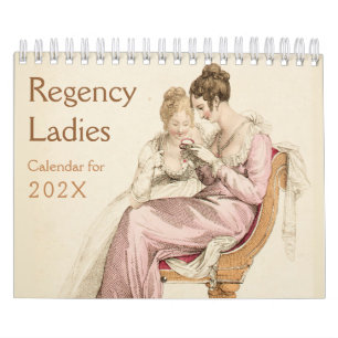 Regency Dames Oude Jane Austen Fans Kalender