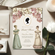 Regency Dames Vintage Bloemrijke Orchidee Bruiloft