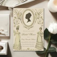 Regency Dames Vintage Calligrafie Bruiloftsborrel