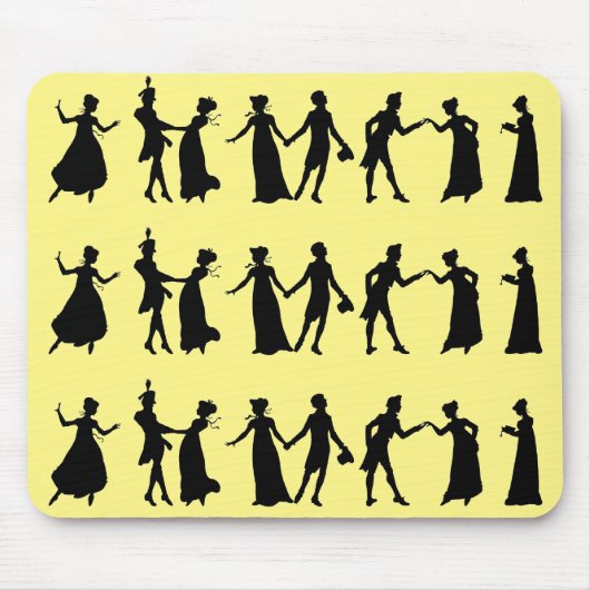 Regency Dancers Mousepad Muismat (Voorkant)