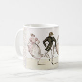  Regency en Jane Austen Period Mok (Voorkant links)