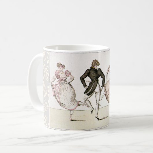  Regency en Jane Austen Period Mok (Voorkant links)