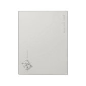 Regency Epistolary Dark Academia  Notitieblok (Linkerzijde)