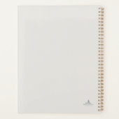 Regency Epistolary Dark Academia Planner (Achterkant)