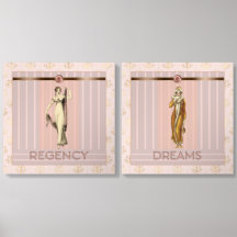 Regency Era Grace & Fashions - Taupe Fototegels