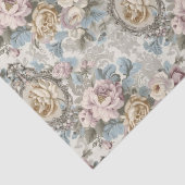Regency Era Victoriaans Engeland Tissuepapier (Detail)