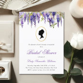 Regency  Floral Wisteria Vrijgezellenfeest Kaart