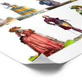 Regency French Mode Design Marie Antoinette Poster (Hoek)