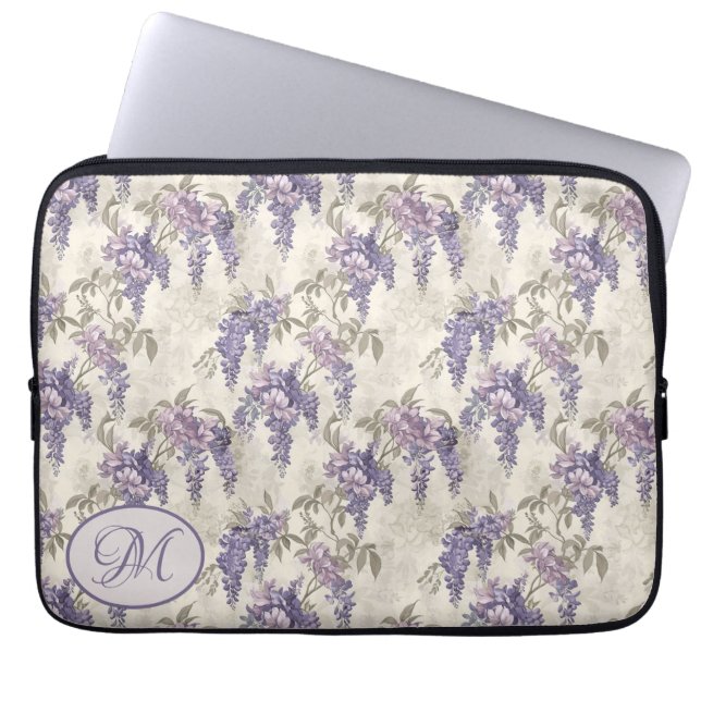 Regency Geïnspireerd en gepersonaliseerd Laptop Sleeve (Voorkant)