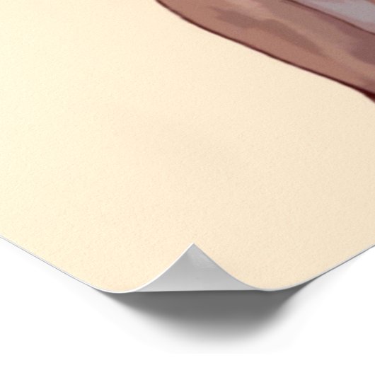 Regency Giraffe Poster (Hoek)