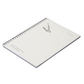 Regency Inspired Epistolary Journals Dark Academia Notitieboek (Linkerzijde)