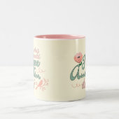 Regency Jane Austen Romantisch Tweekleurige Koffiemok (Center)