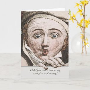 Regency Jane Austen Verrassingsgezicht Kaart