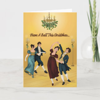 Regency Kerstbal Kaart