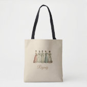 Regency Ladies Canvas tas voor Jane Austen Fans (Voorkant)