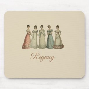 Regency Ladies Mousepad voor Jane Austen Fans Muismat