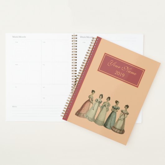 Regency Ladies Planner voor Jane Austen Fan (Display)