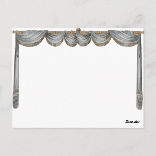 Regency Lady in Green Briefkaart (Achterkant)