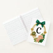 Regency Letter C Monogram Journal Notitieboek (Binnen)