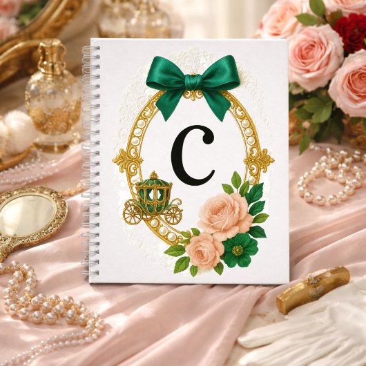 Regency Letter C Monogram Journal Notitieboek