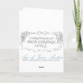 Regency Mode 1817 Denking of You Wenskaart Feestdagen Kaart (Achterkant)