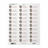 Regency Mode Bord Custom Return Adres Labels (Full Sheet)