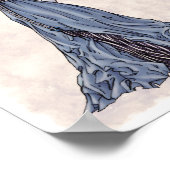 Regency Mode - Lady #3 - Kunstafdrukken van 8x10 Poster (Hoek)