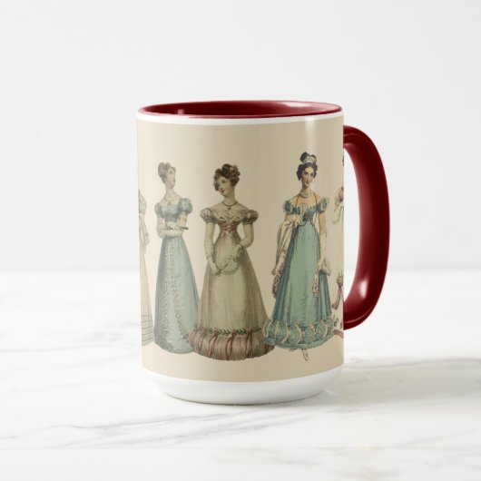 Regency Mode Mok voor Jane Austen Fans (Voorkant rechts)
