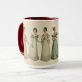 Regency Mode Mok voor Jane Austen Fans (Voorkant links)