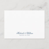  Regency Monogram Crest Wedding Details QR Informatiekaartje (Achterkant)