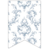 Regency Monogram Crest Wedding Vlaggetjes (Tweede vlag)